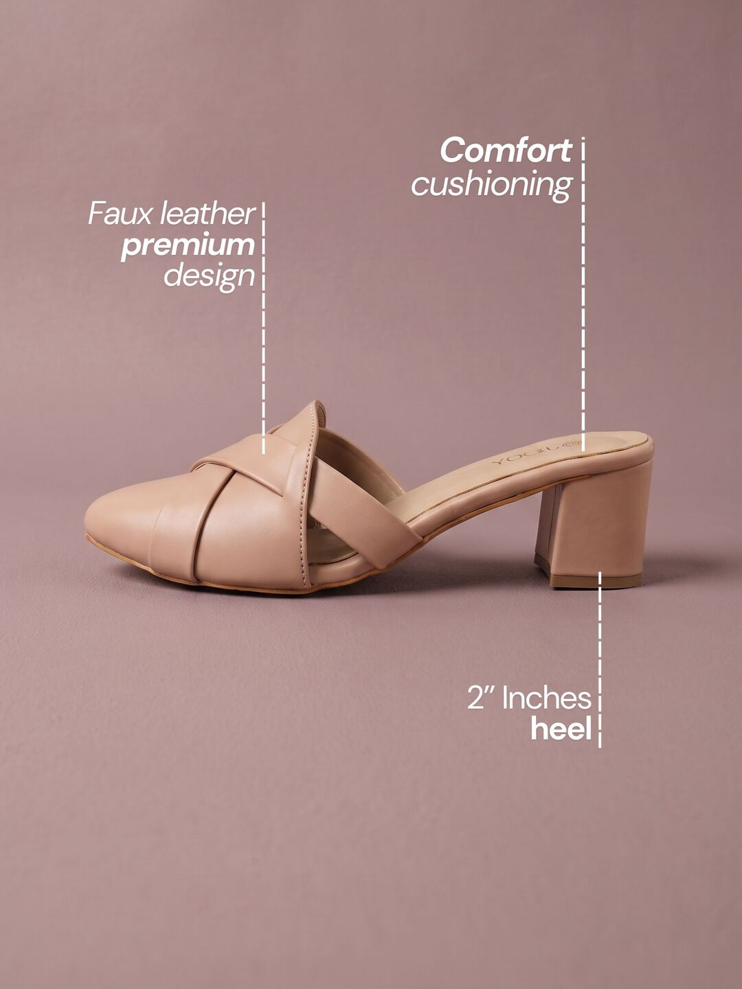Rosette Heels