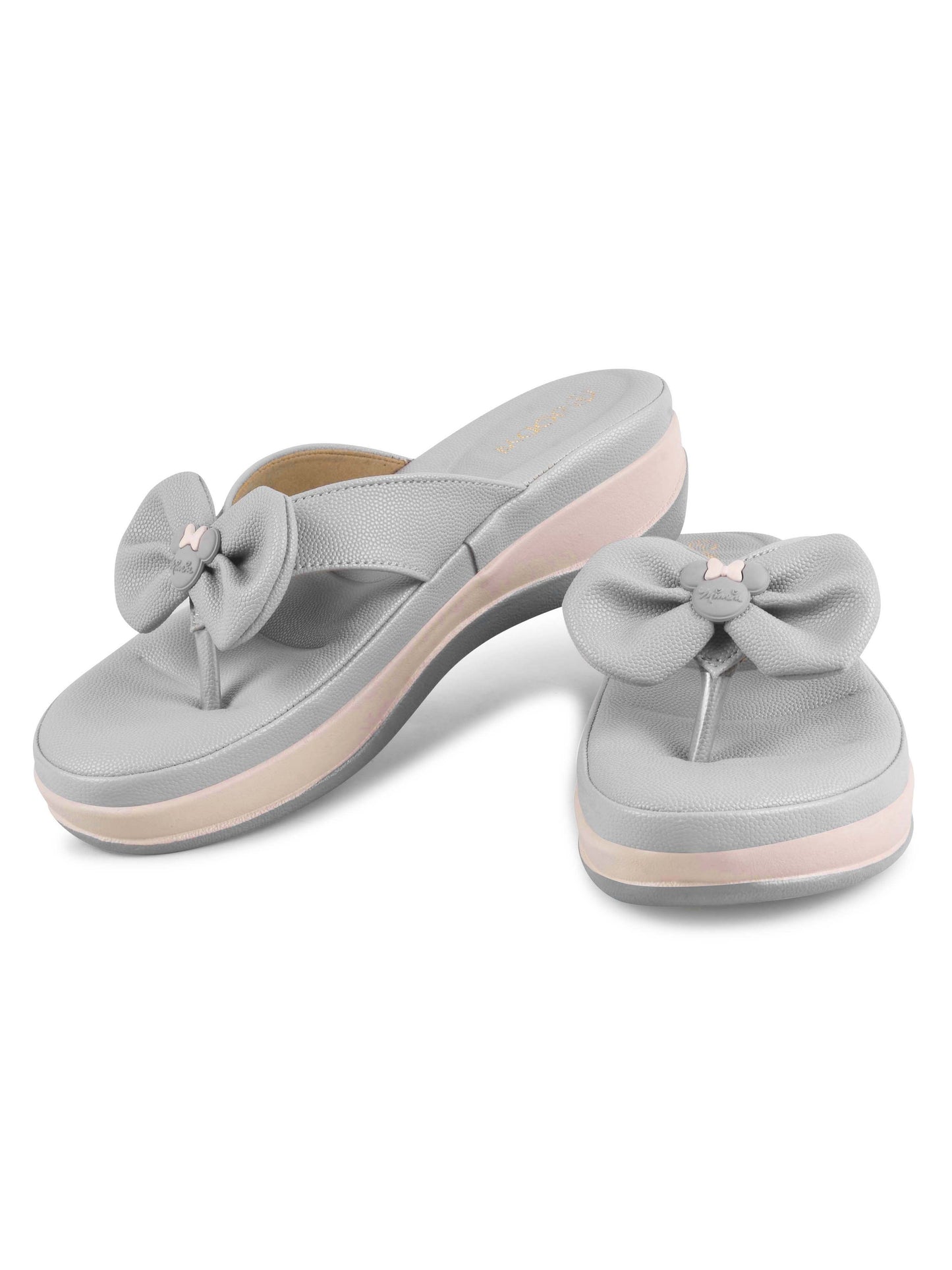 Blossom Bow Slip-On Slippers