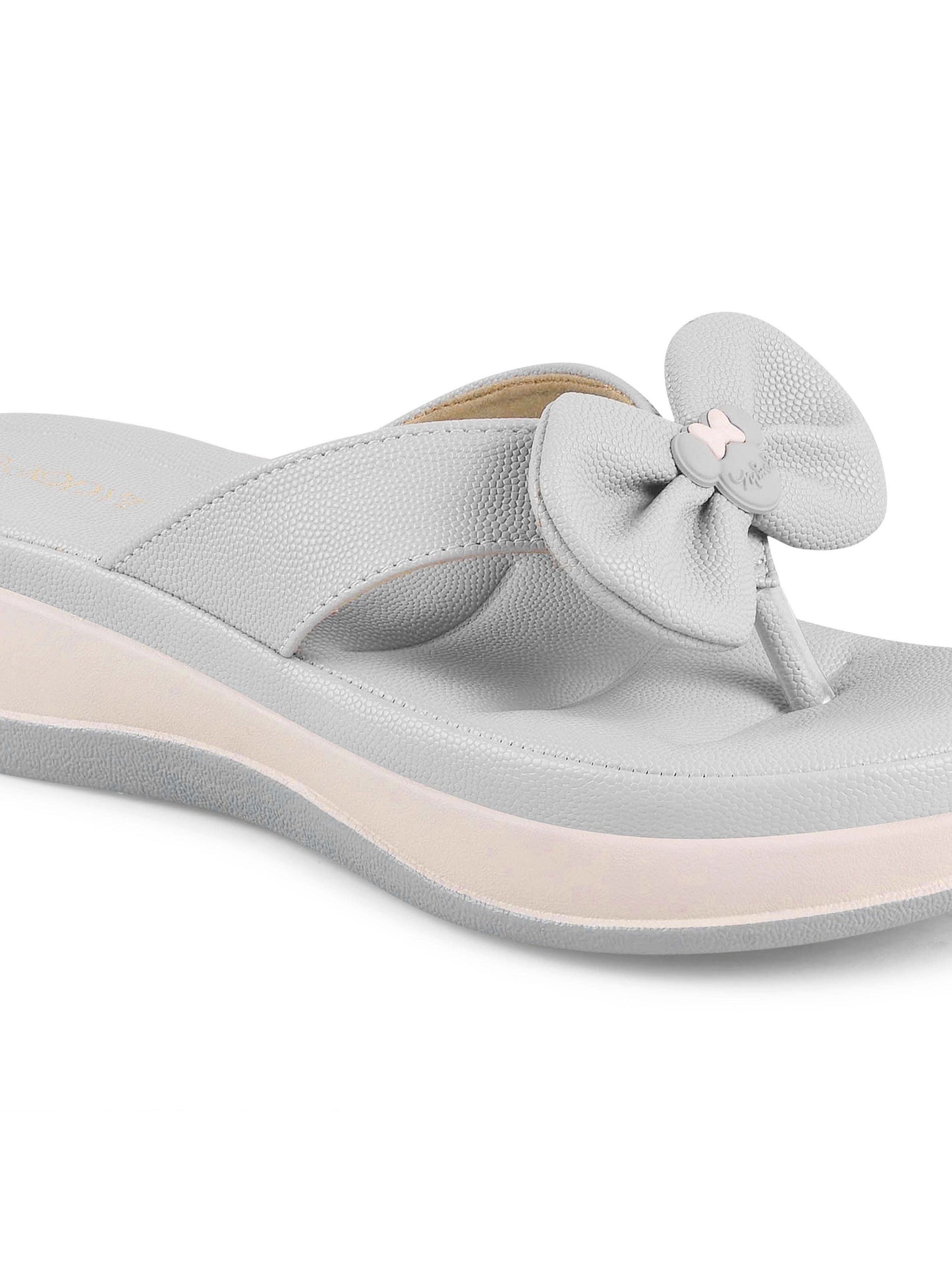 Blossom Bow Slip-On Slippers