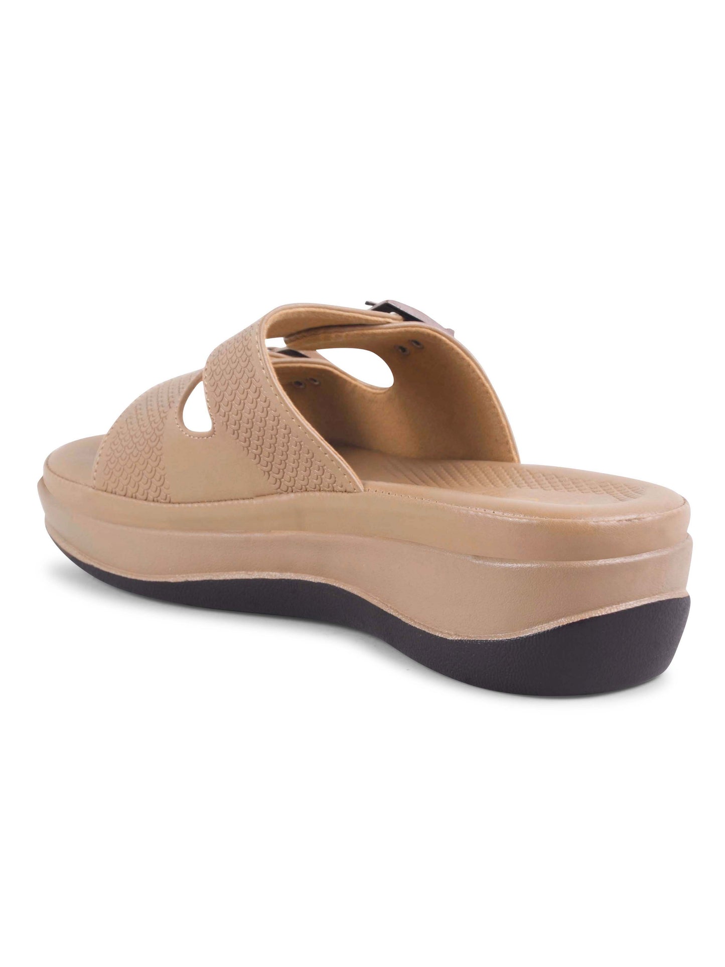 Double Strap Slip-On Slippers