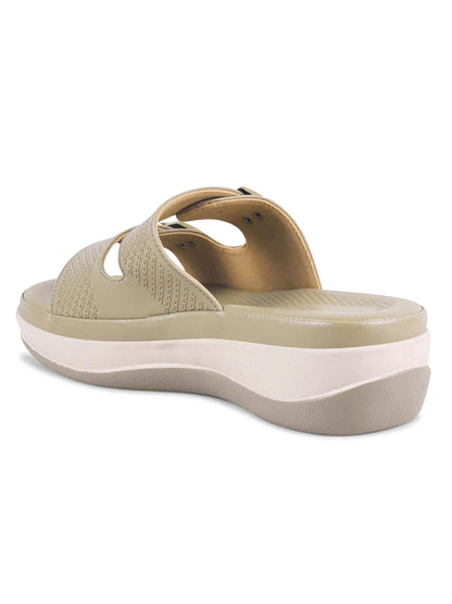 Double Strap Slip-On Slippers