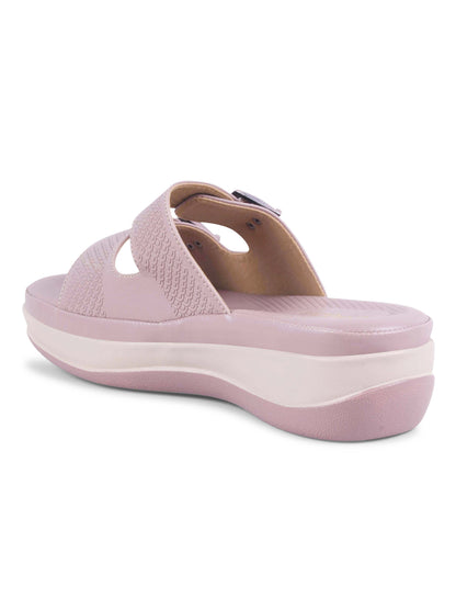 Double Strap Slip-On Slippers