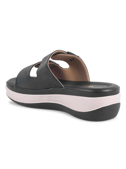 Double Strap Slip-On Slippers