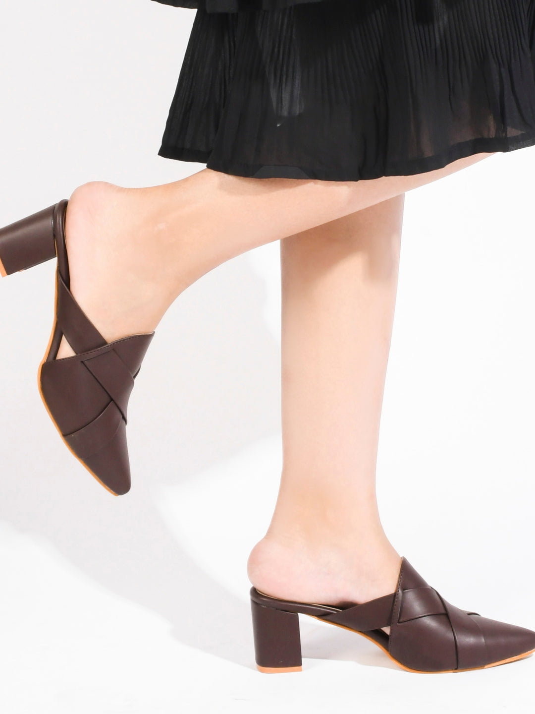 Pointed Block Heels