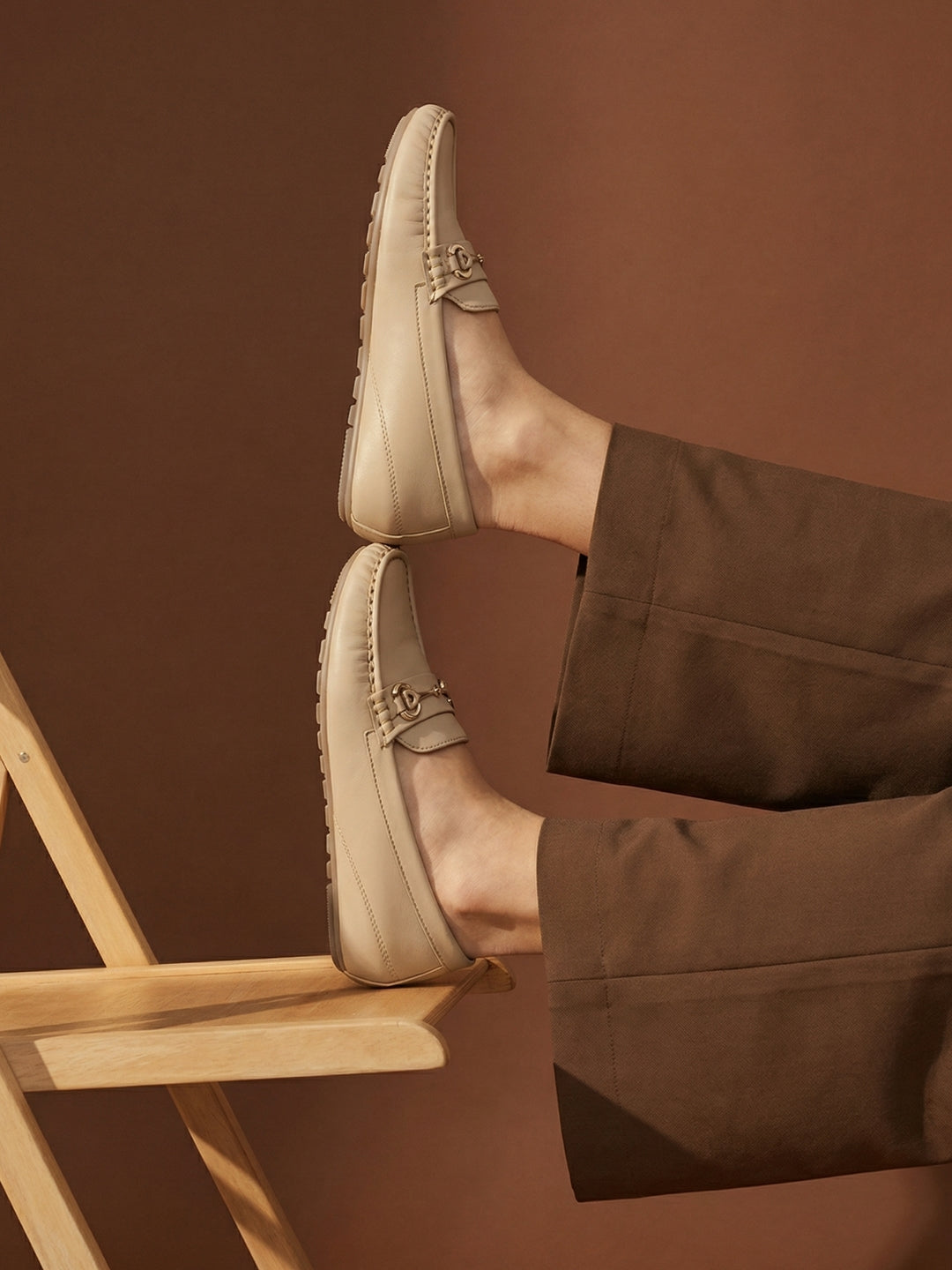 In-Built Heel Loafers