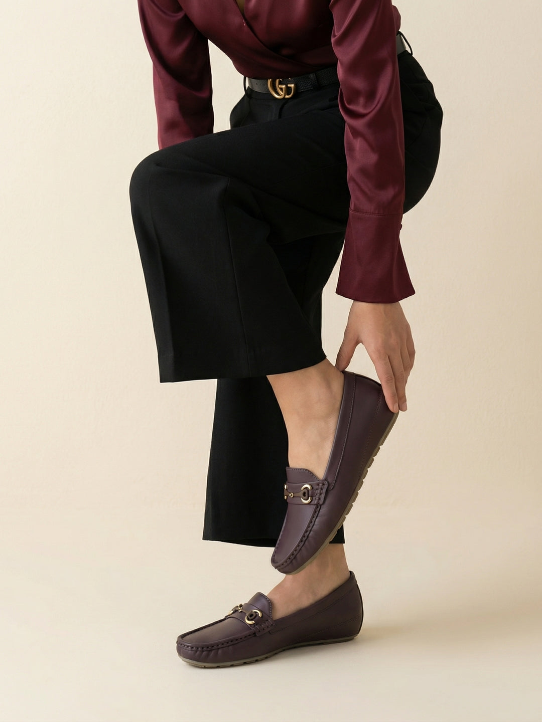 In-Built Heel Loafers