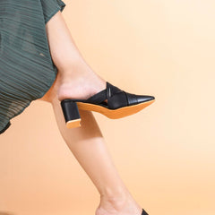 Pointed Block Heels
