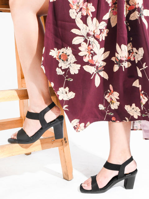 Sleek Block Heels