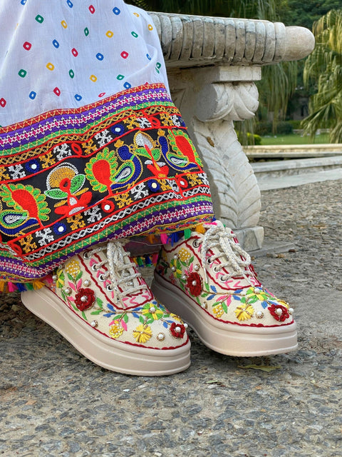 Phool - The wedding sneaker [Gulmohar]