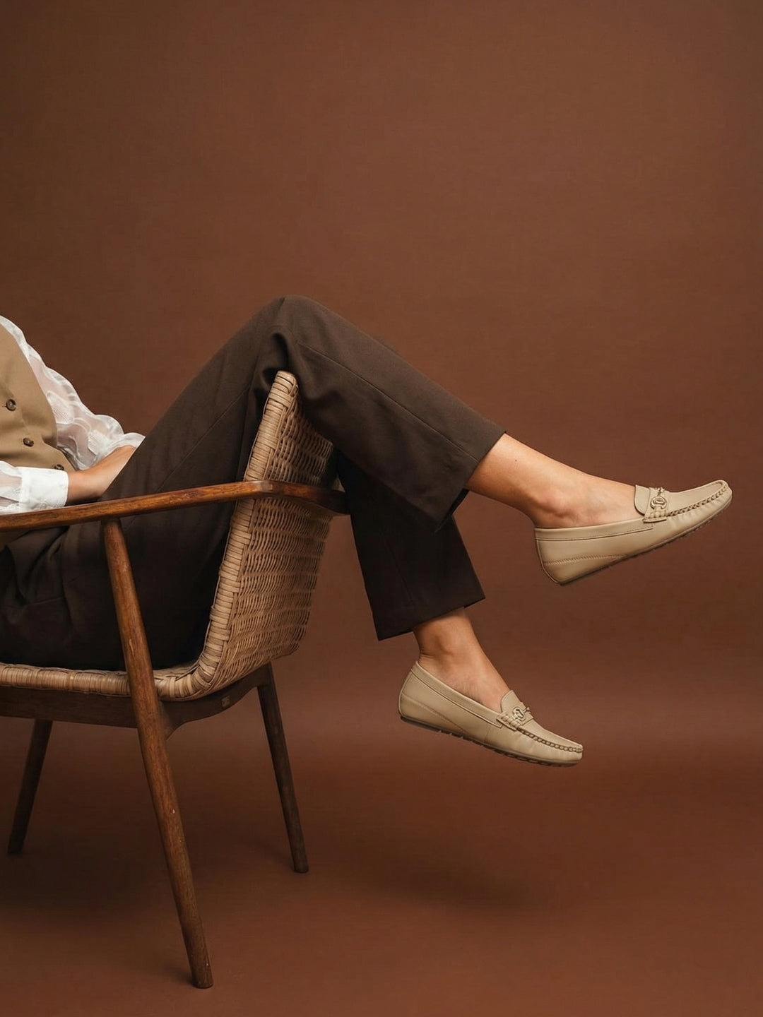 In-Built Heel Loafers