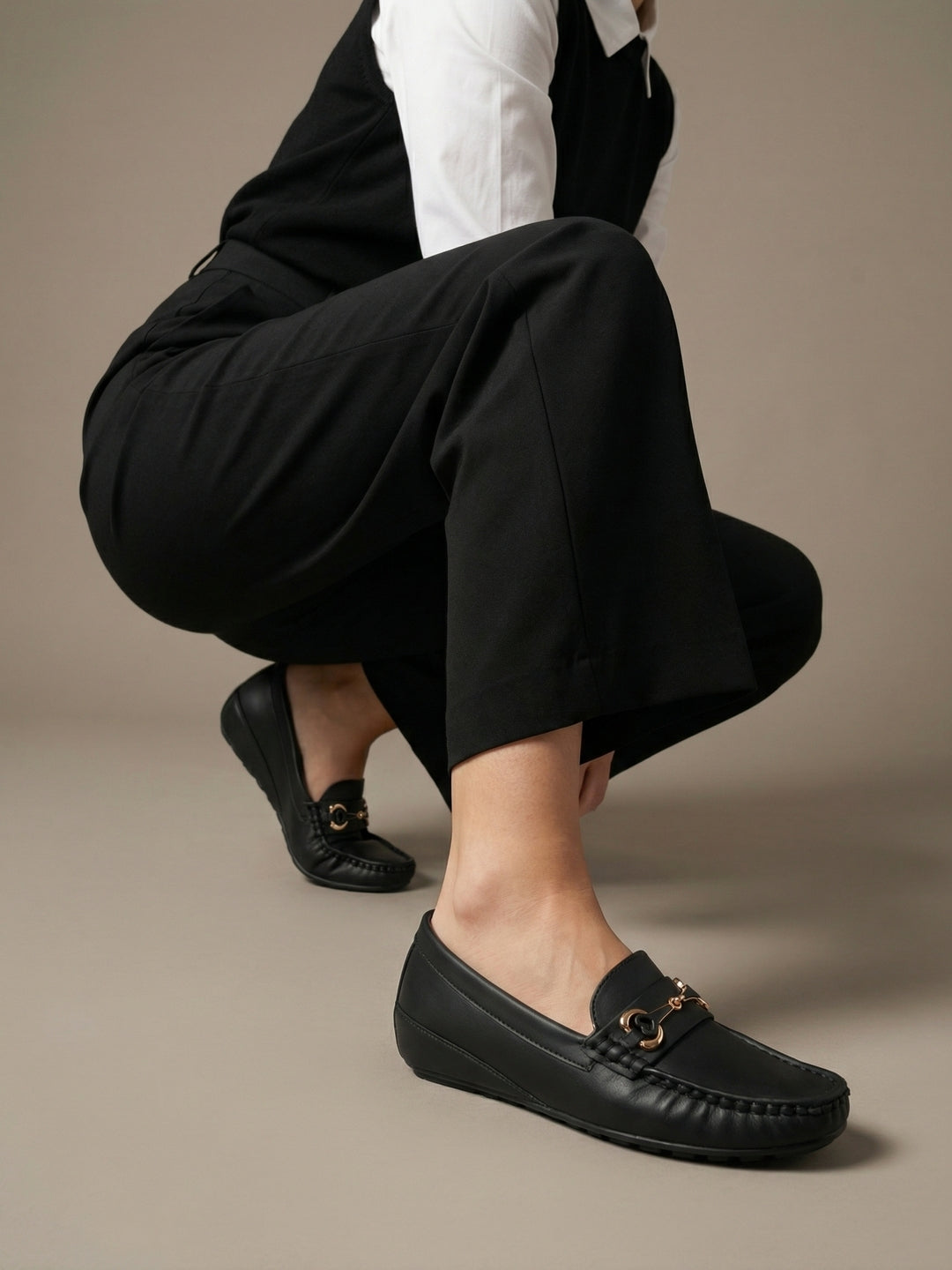 In-Built Heel Loafers