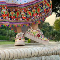 Phool - The wedding sneaker [Gulmohar]