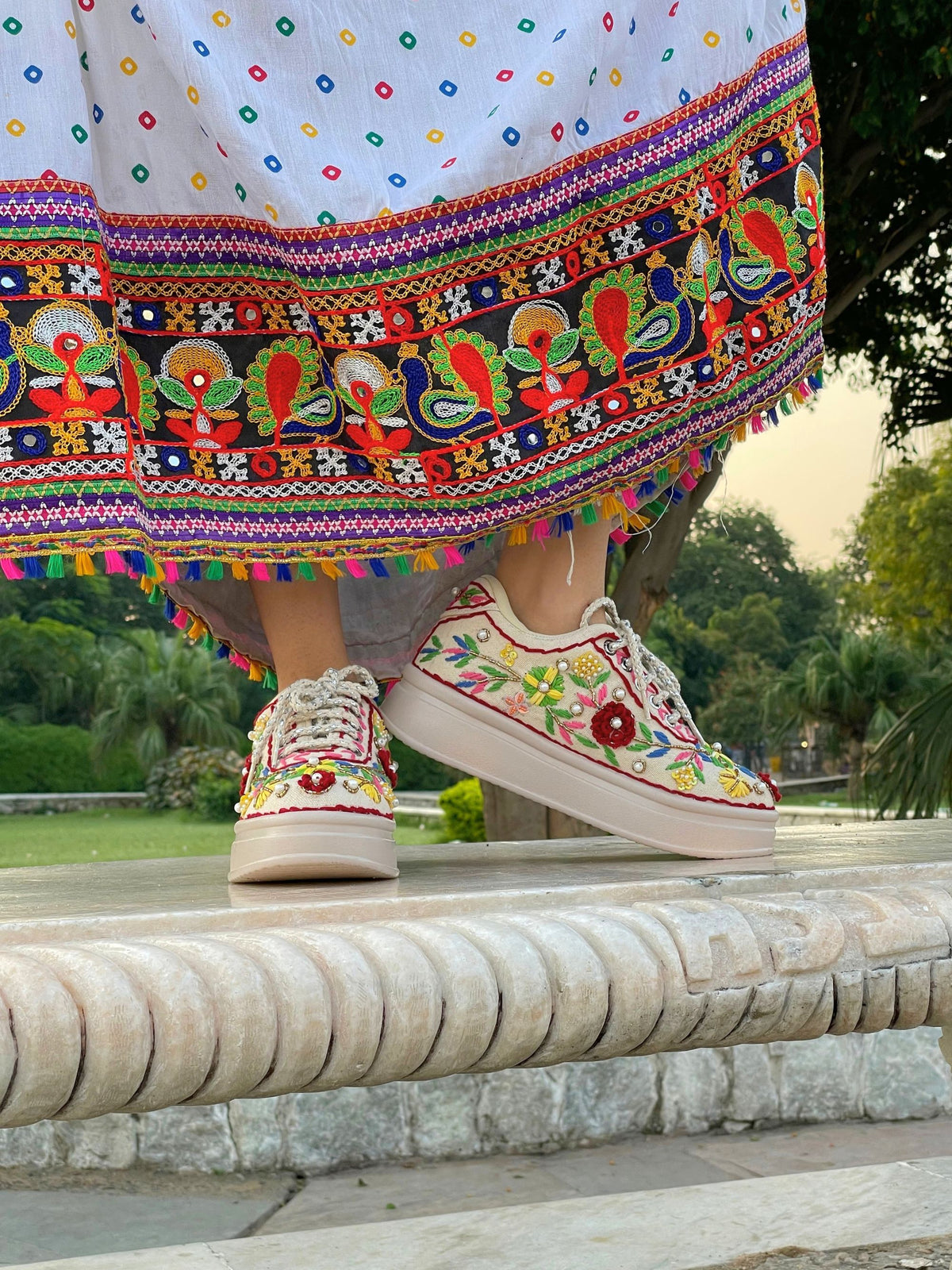 Phool - The wedding sneaker [Gulmohar]