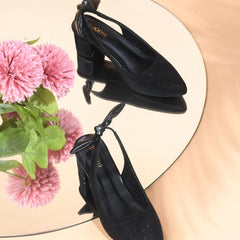 Bowtie Slingback Heels