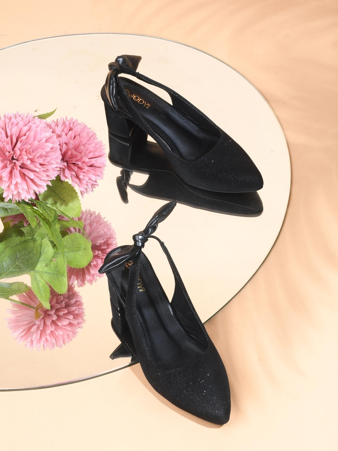 Bowtie Slingback Heels