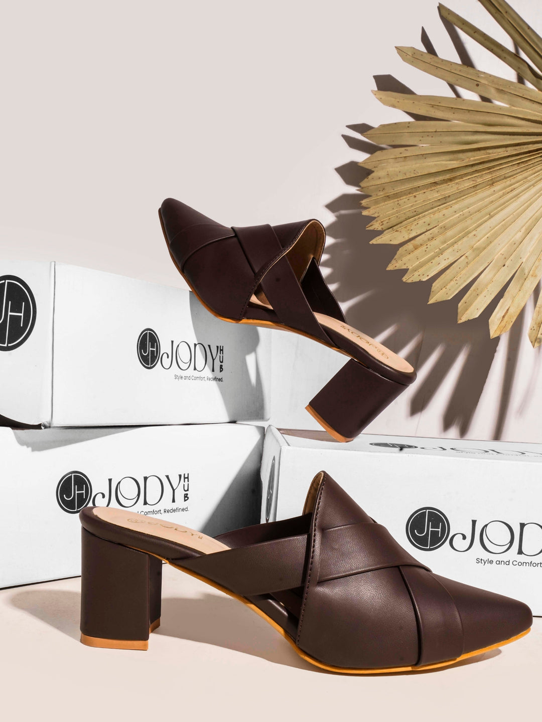 Pointed Block Heels
