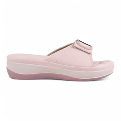 Square Buckle Flats