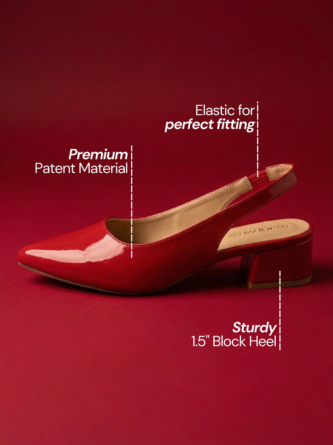 Crimson Heels