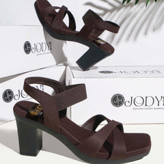 Cross Block Heels