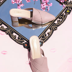 Pointed Block Heels