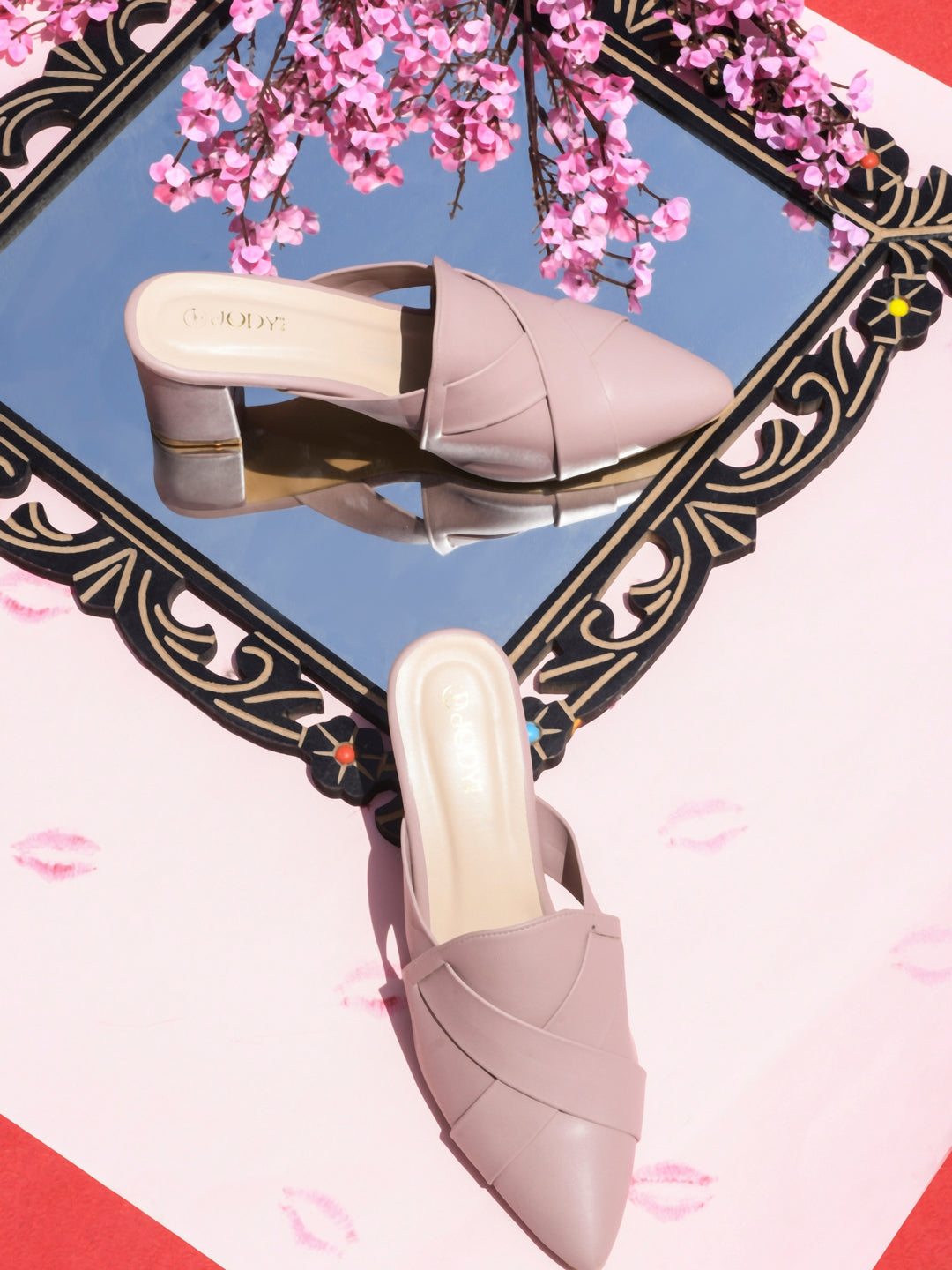 Pointed Block Heels