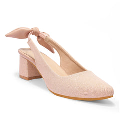 Bowtie Slingback Heels