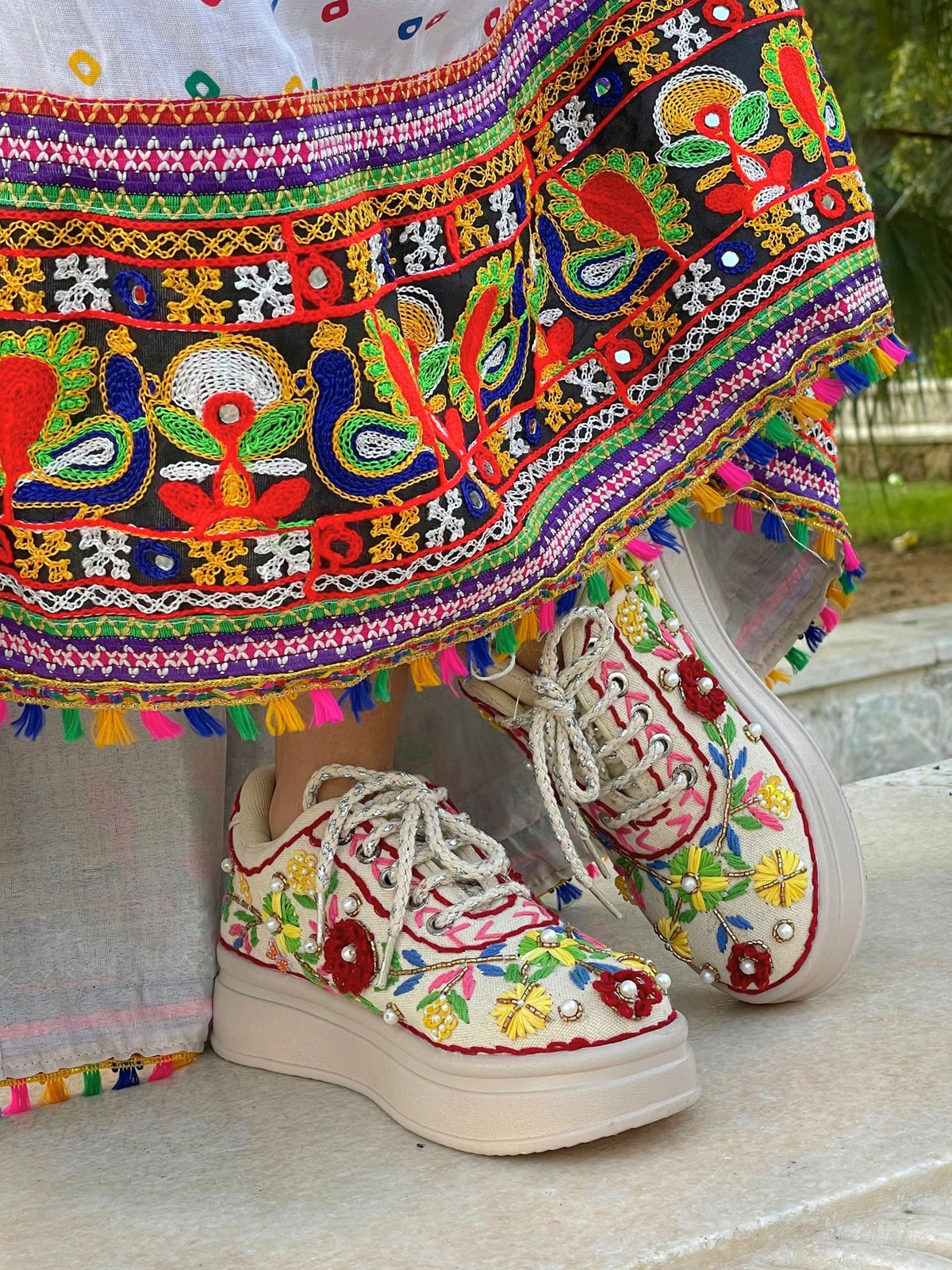 Phool - The wedding sneaker [Gulmohar]