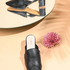 Pointed Block Heels