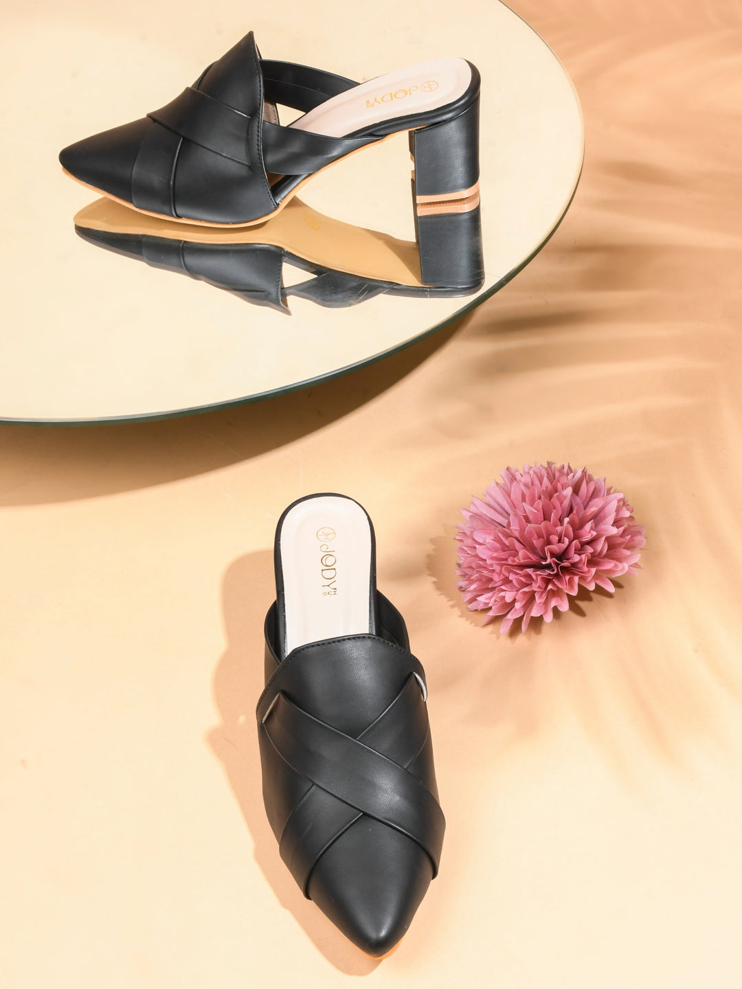Pointed Block Heels