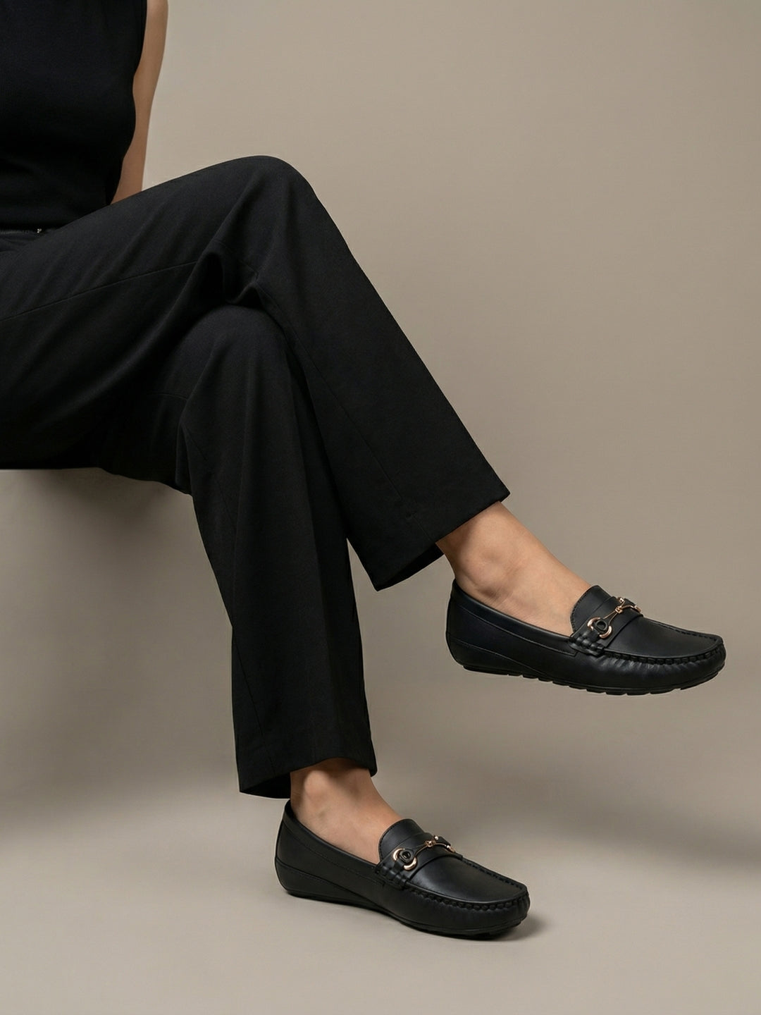 In-Built Heel Loafers