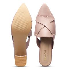 Pointed Block Heels