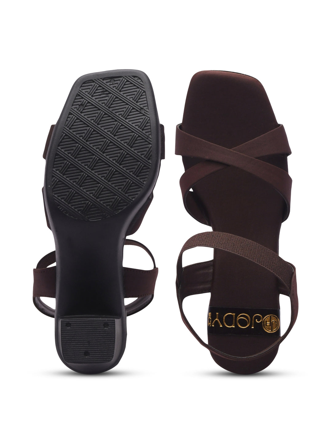 Cross Block Heels