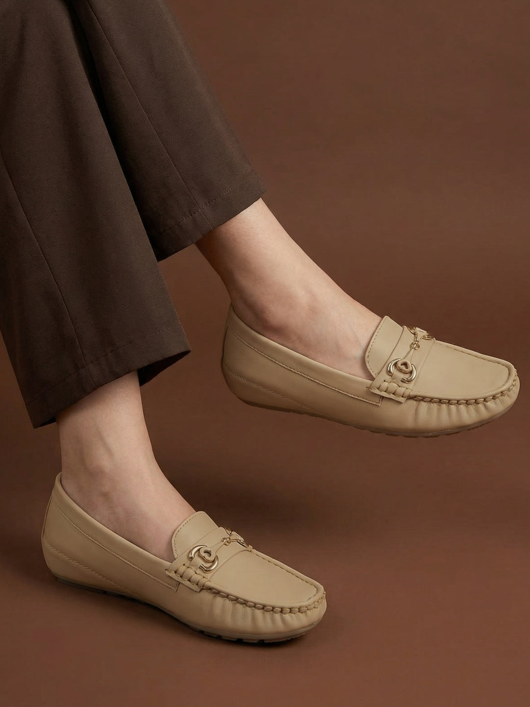 In-Built Heel Loafers