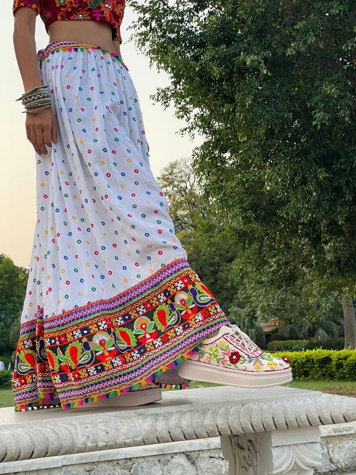 Phool - The wedding sneaker [Gulmohar]
