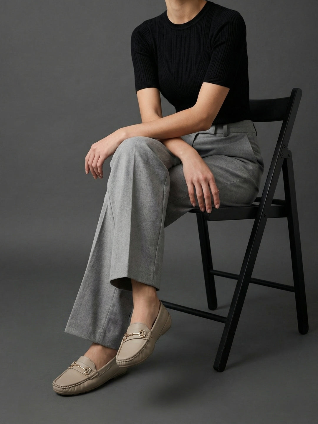 In-Built Heel Loafers