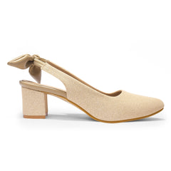 Bowtie Slingback Heels