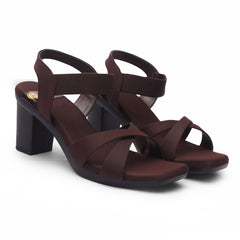Cross Block Heels