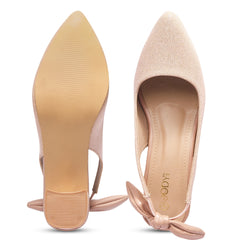 Bowtie Slingback Heels
