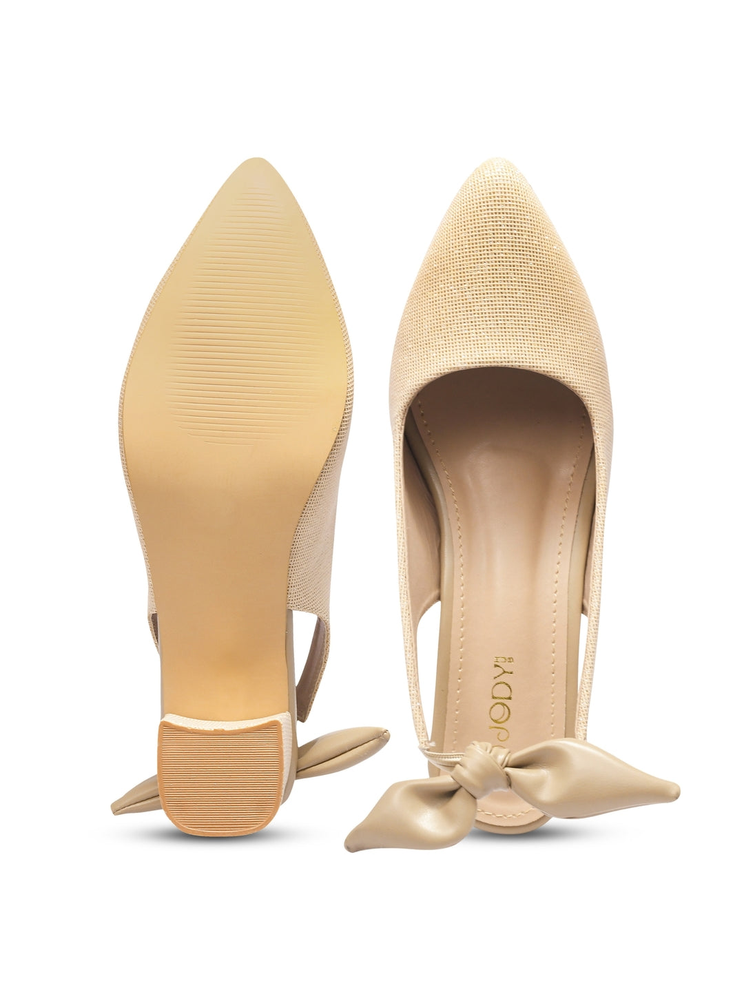 Bowtie Slingback Heels