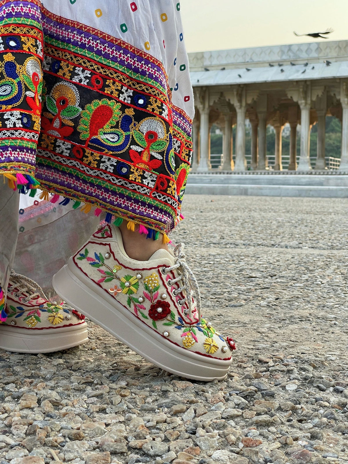 Phool - The wedding sneaker [Gulmohar]