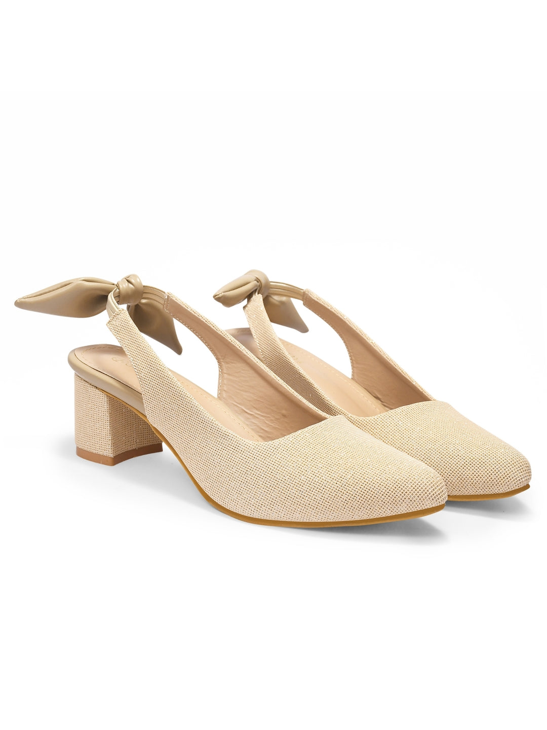 Bowtie Slingback Heels