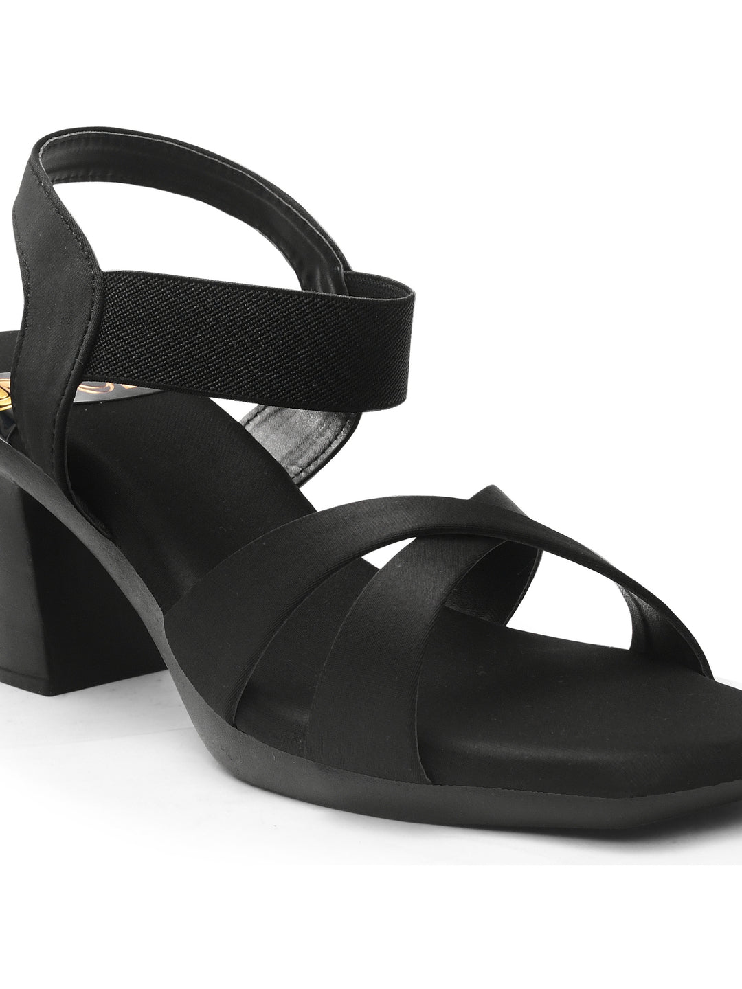 Cross Block Heels