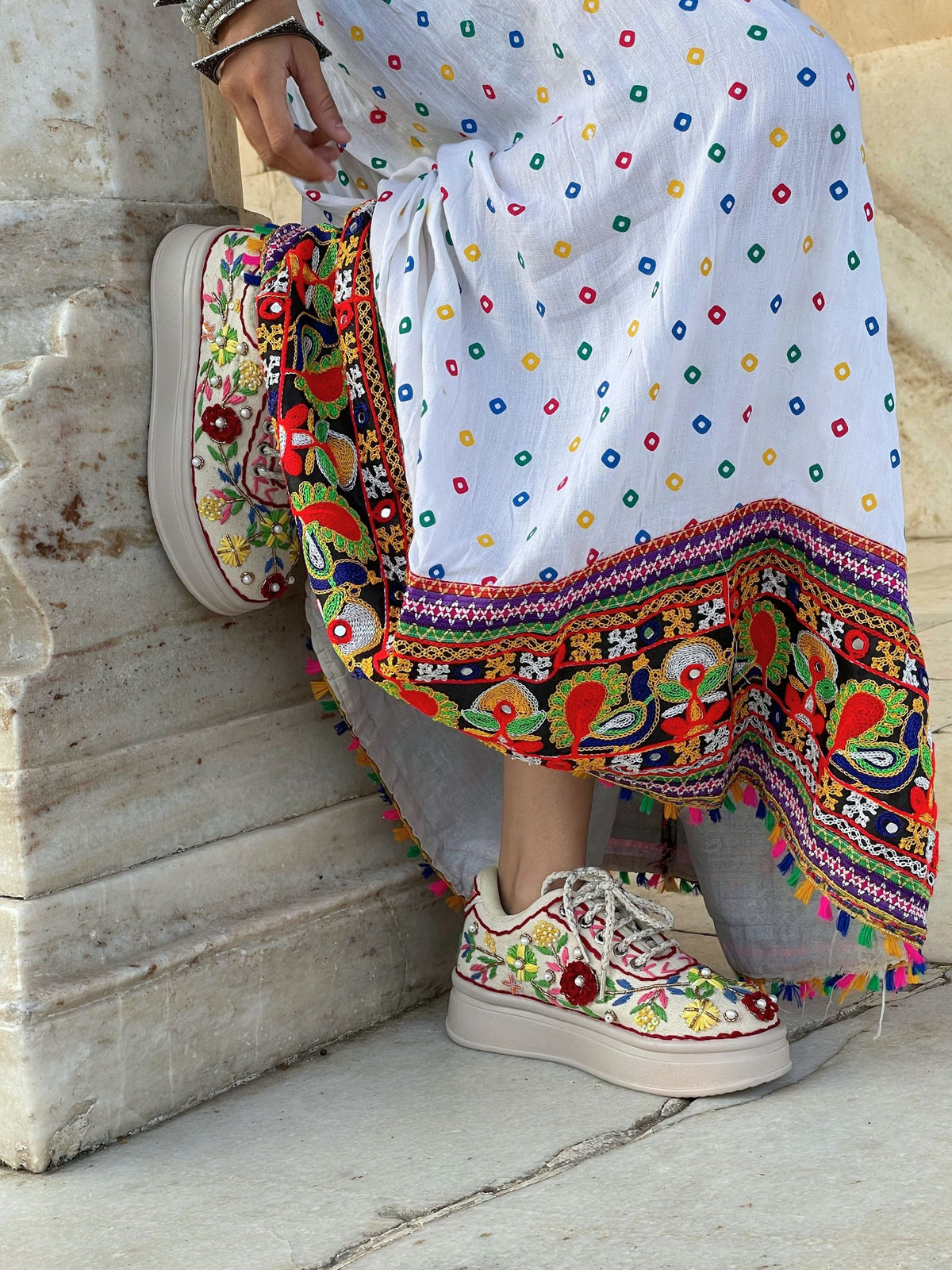 Phool - The wedding sneaker [Gulmohar]