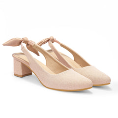 Bowtie Slingback Heels