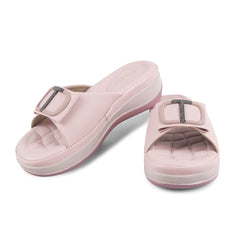 Square Buckle Flats
