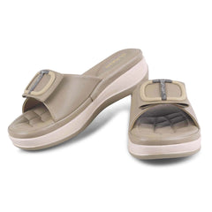 Square Buckle Flats